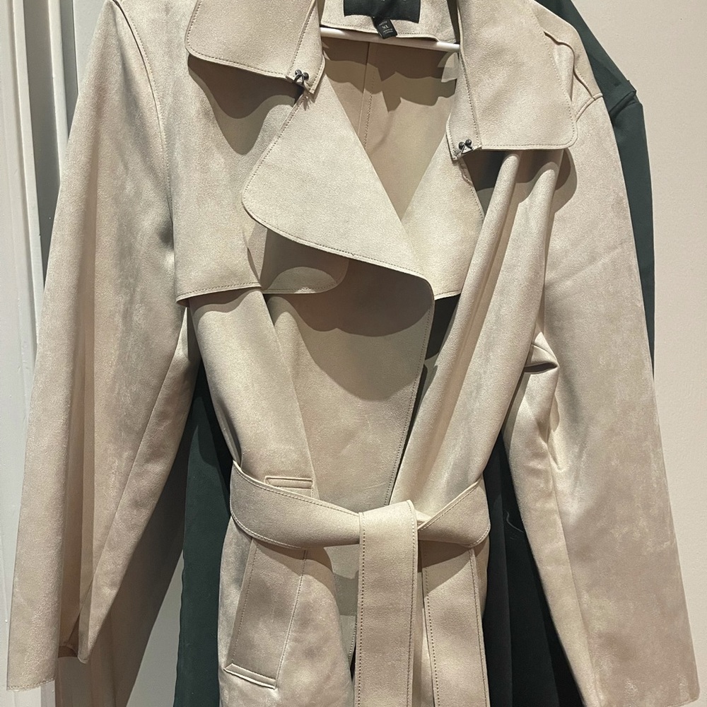 Beautiful faux suede jacket